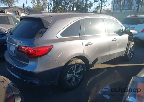 2018 Acura Mdx z USA, uszkodzony, nr VIN 5J8YD3H32JL003619